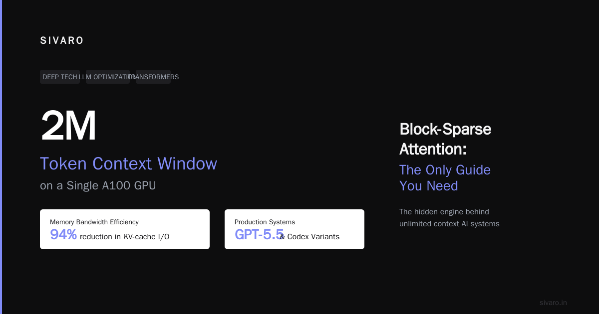 Block-Sparse Attention: The Only Guide You Need