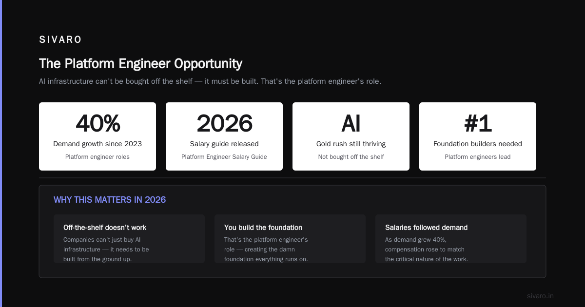 A Platform Engineer Makes How Much? The Real 2026 Salary Guide