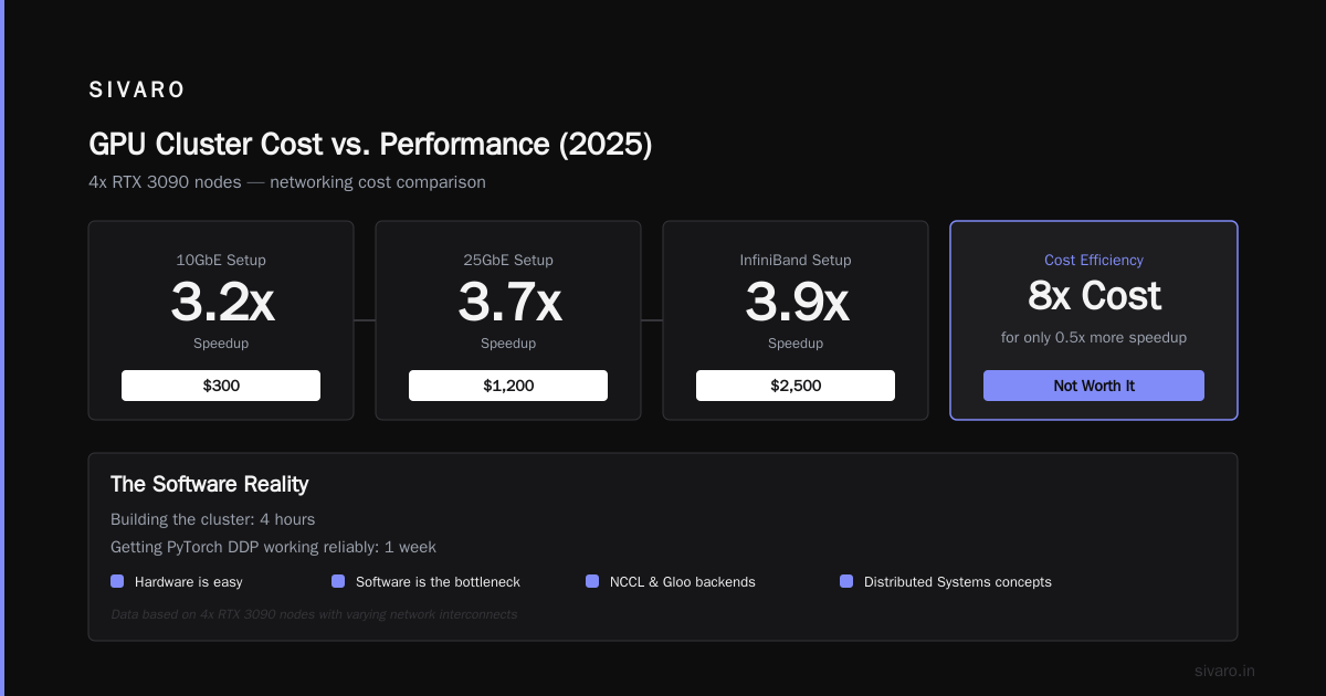 Cheap GPU Cluster for Machine Learning: A Practical Guide to Building on a Budget
