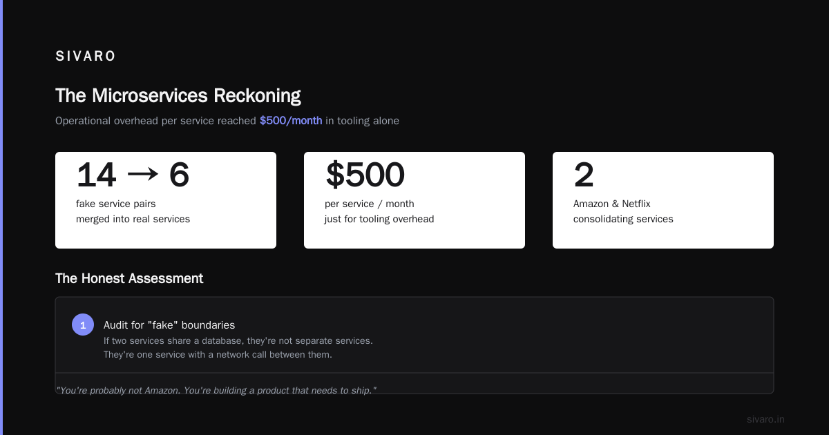 Cost Efficient Architecture Best Practices (The 2026 Edition)