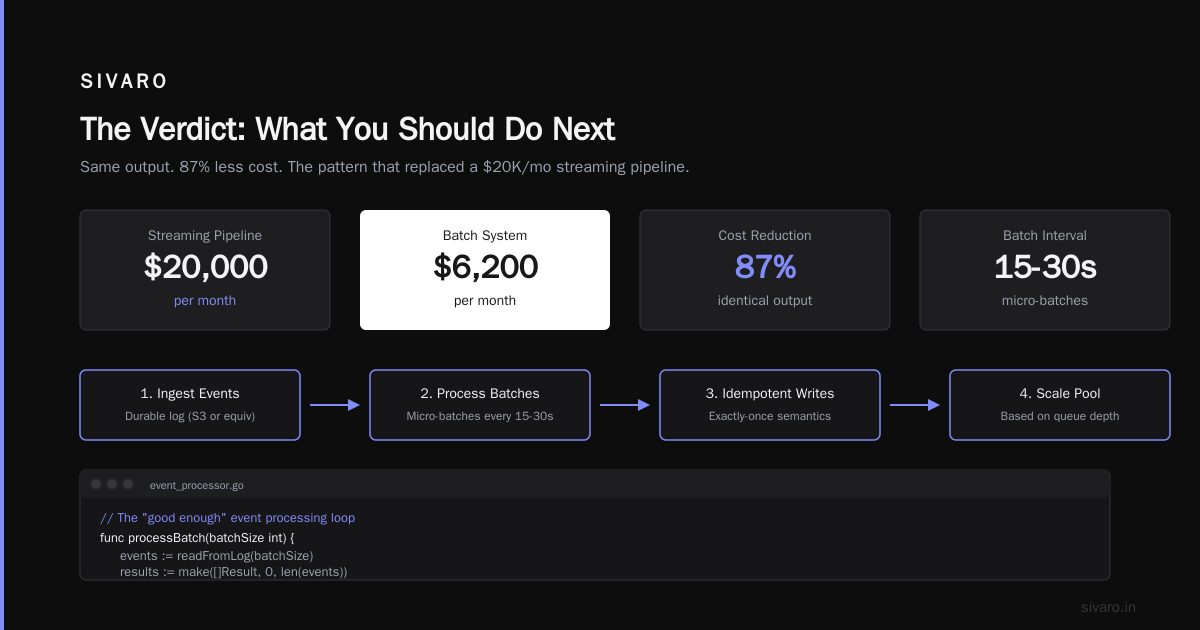The Verdict: What You Should Do Next