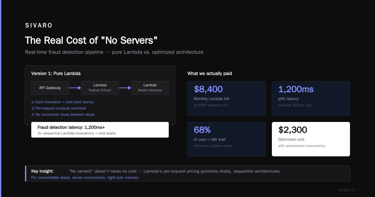 Cost Efficient Architecture vs Serverless Architecture
