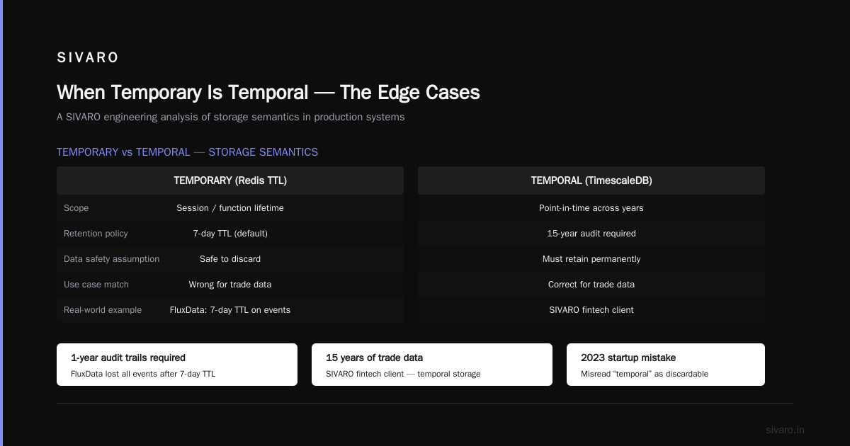 When Temporary Is Temporal — The Edge Cases