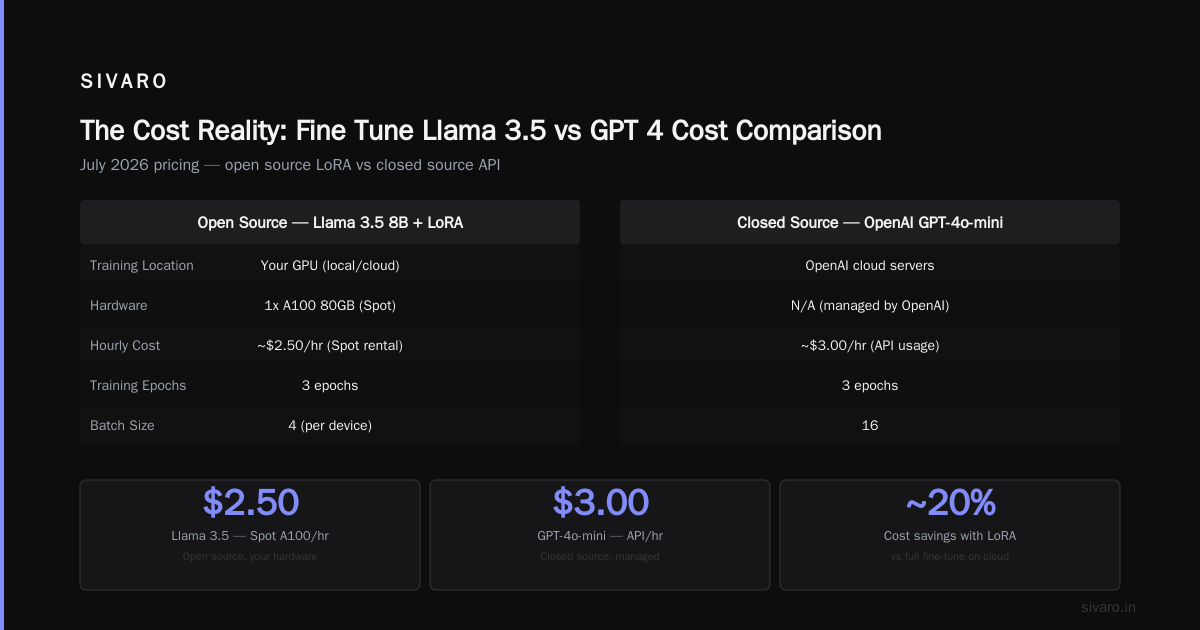 Fine-Tune Open Source LLM vs Closed Source: A 2026 Guide