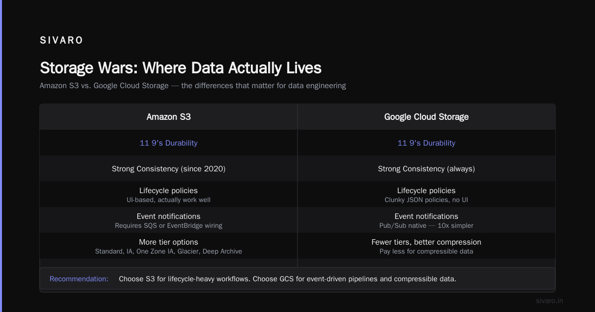 GCP vs AWS for Data Engineering: A 2026 Field Guide