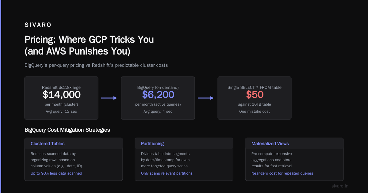 Pricing: Where GCP Tricks You (and AWS Punishes You)