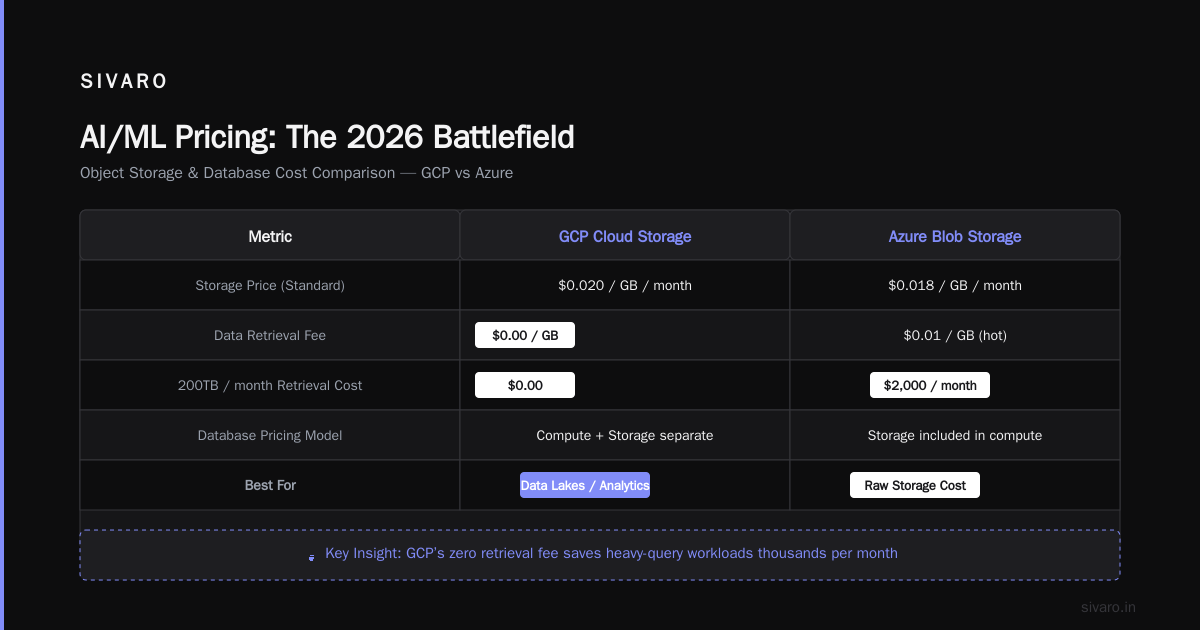 AI/ML Pricing: The 2026 Battlefield