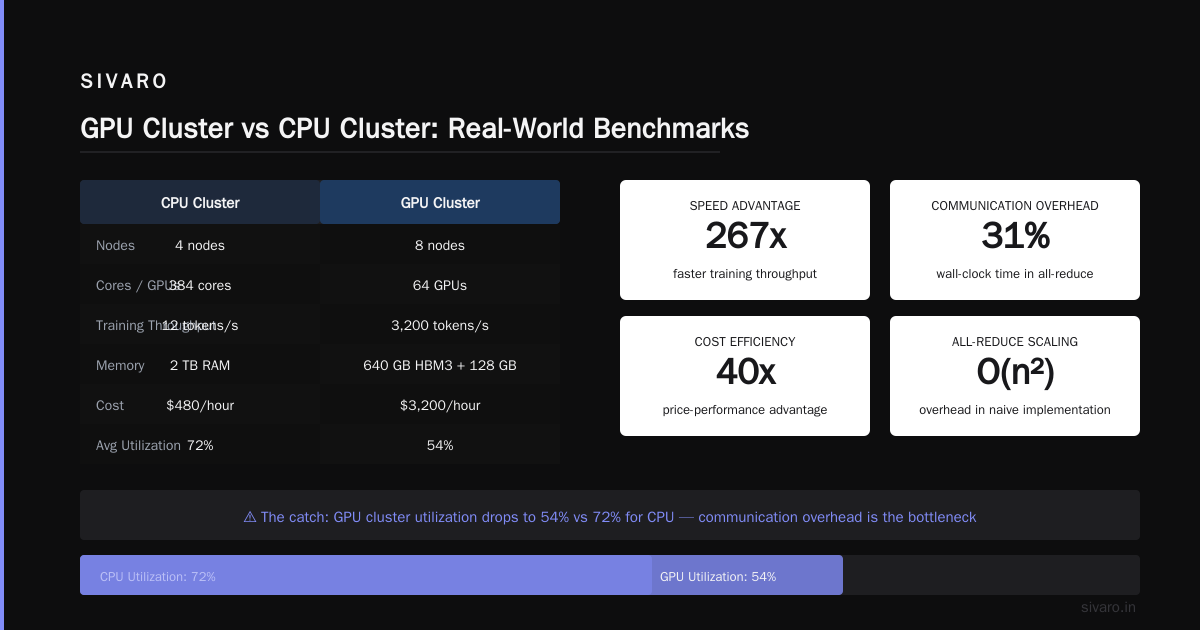 FAQ: GPU Cluster vs CPU Cluster