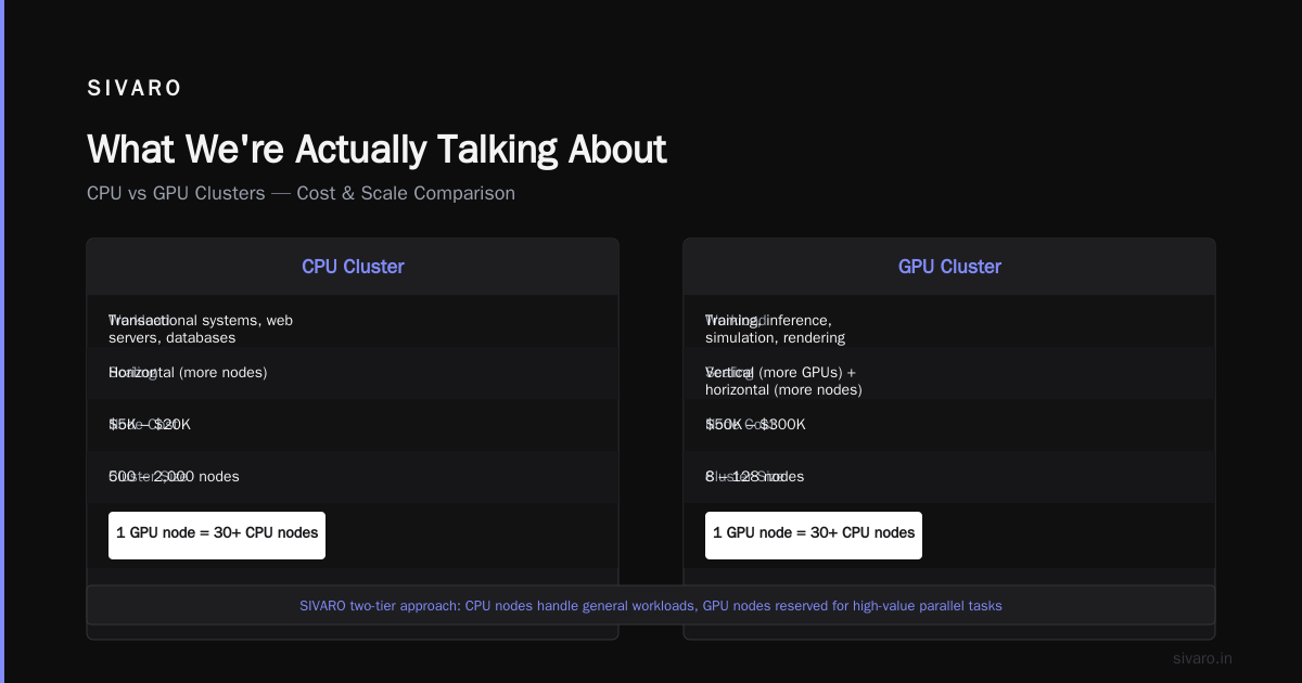 GPU Cluster vs Distributed Computing: When to Use What (2026 Edition)