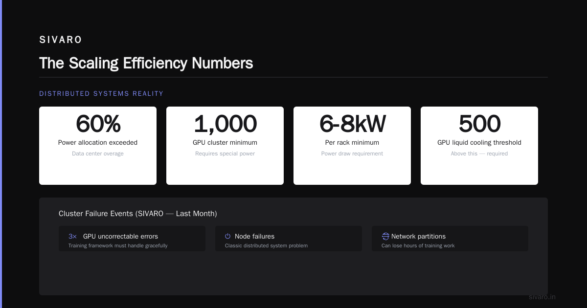 The Scaling Efficiency Numbers