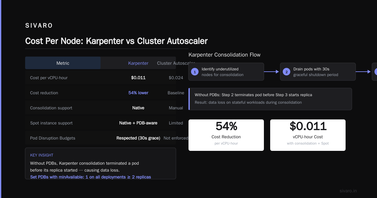 How Karpenter Slashes Kubernetes Node Provisioning Costs