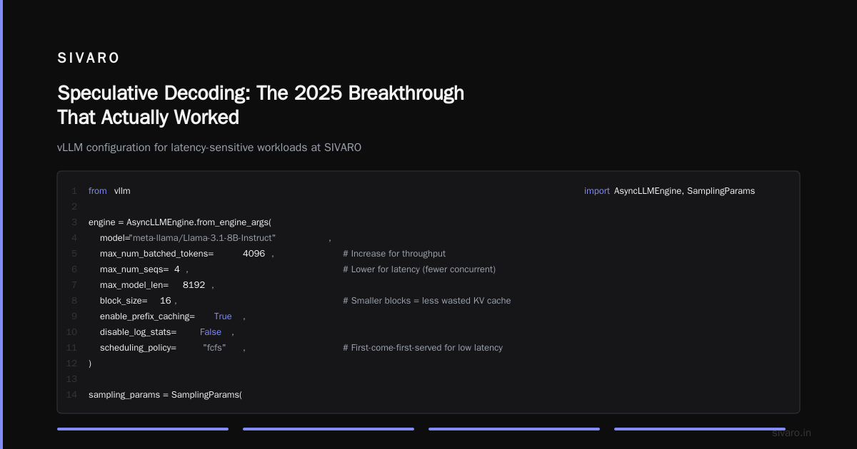 How to Reduce LLM Inference Time? A Practitioner's Guide