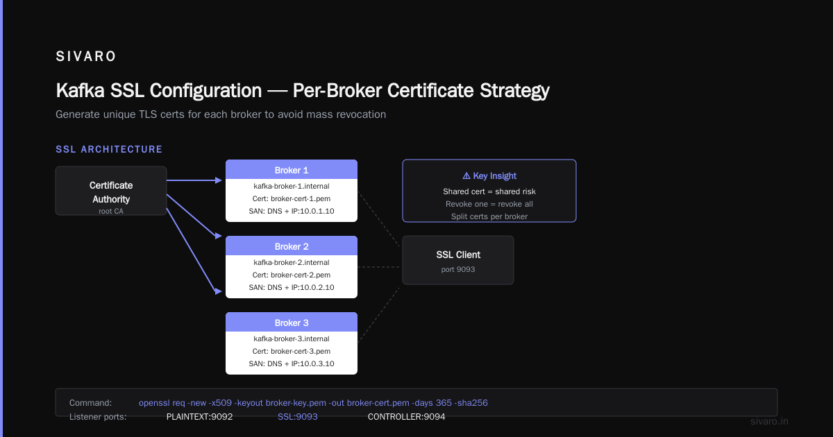 How to Secure Kafka with SSL