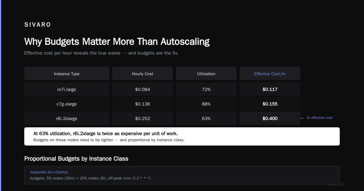 How to Set Karpenter Budgets for Cost Control