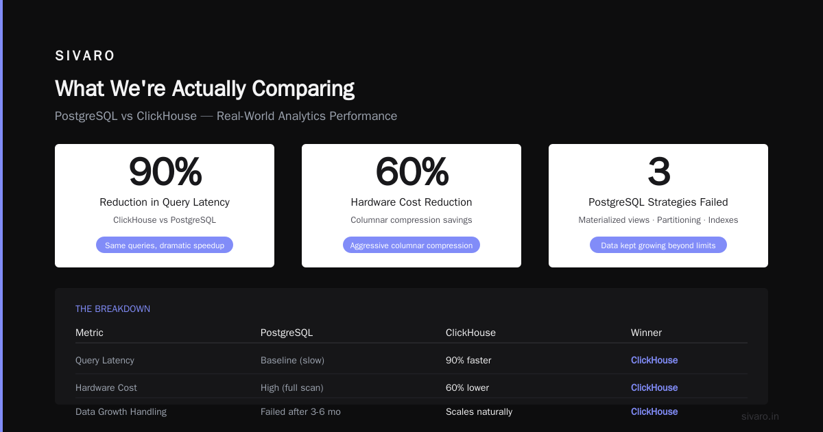 Is ClickHouse Better Than PostgreSQL?