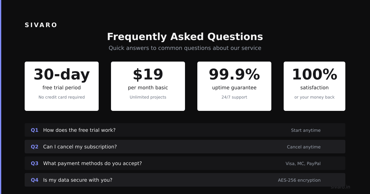 FAQ