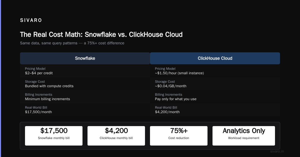 When to Choose Snowflake (The Cases People Ignore)