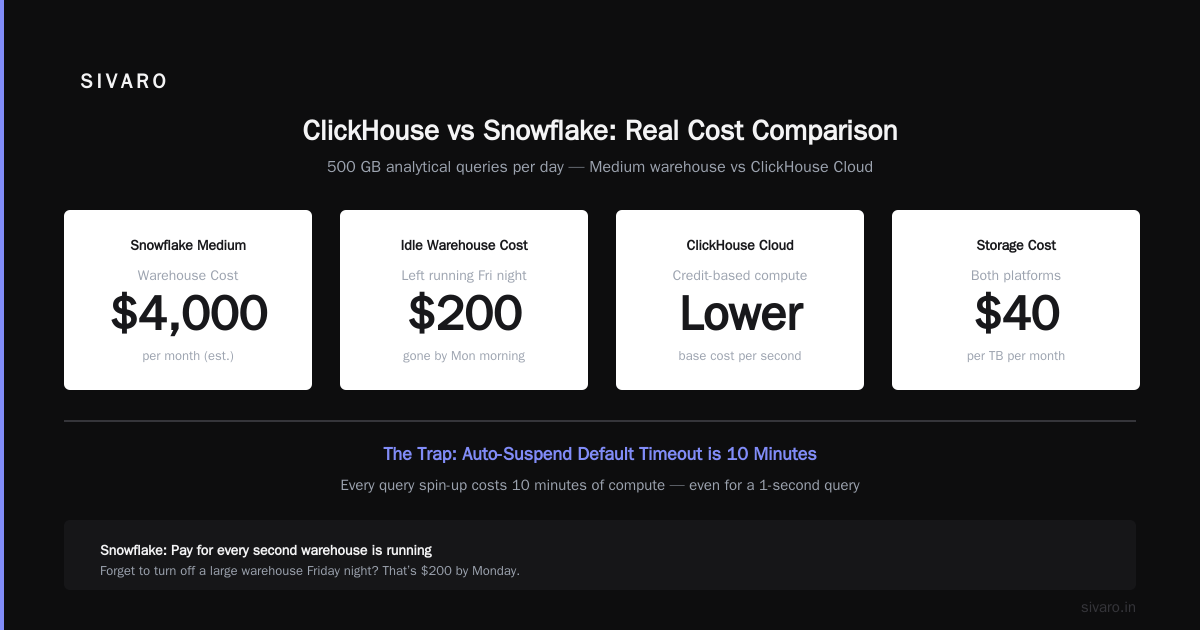 The Bottom Line on “Is ClickHouse Better Than Snowflake?”