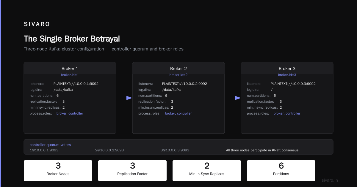 Kafka Multi-Broker Cluster Setup: The 2026 Guide from a Practitioner