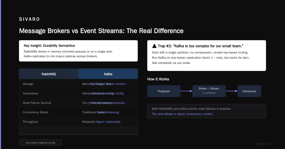 Kafka vs RabbitMQ Comparison 2026: The Real Story
