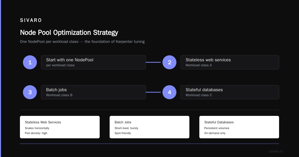 Practical Tuning: karpenter node pool optimization strategies
