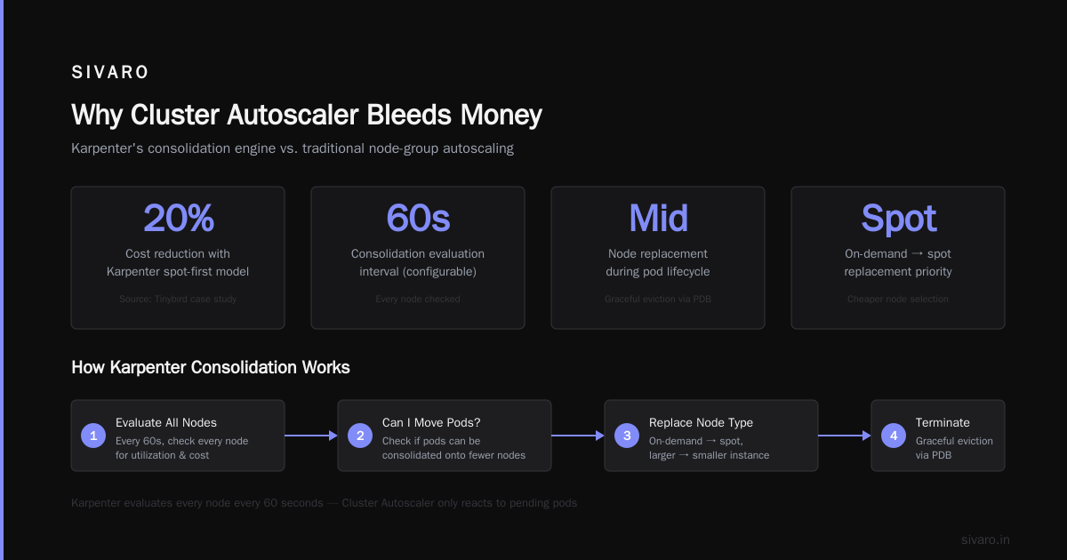 Karpenter Cost vs Cluster Autoscaler AWS: The 2026 Guide