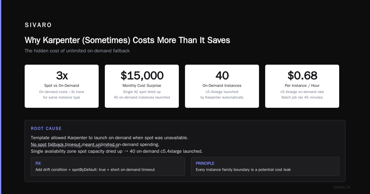 Karpenter Expensive Why: The Hidden Cost Traps