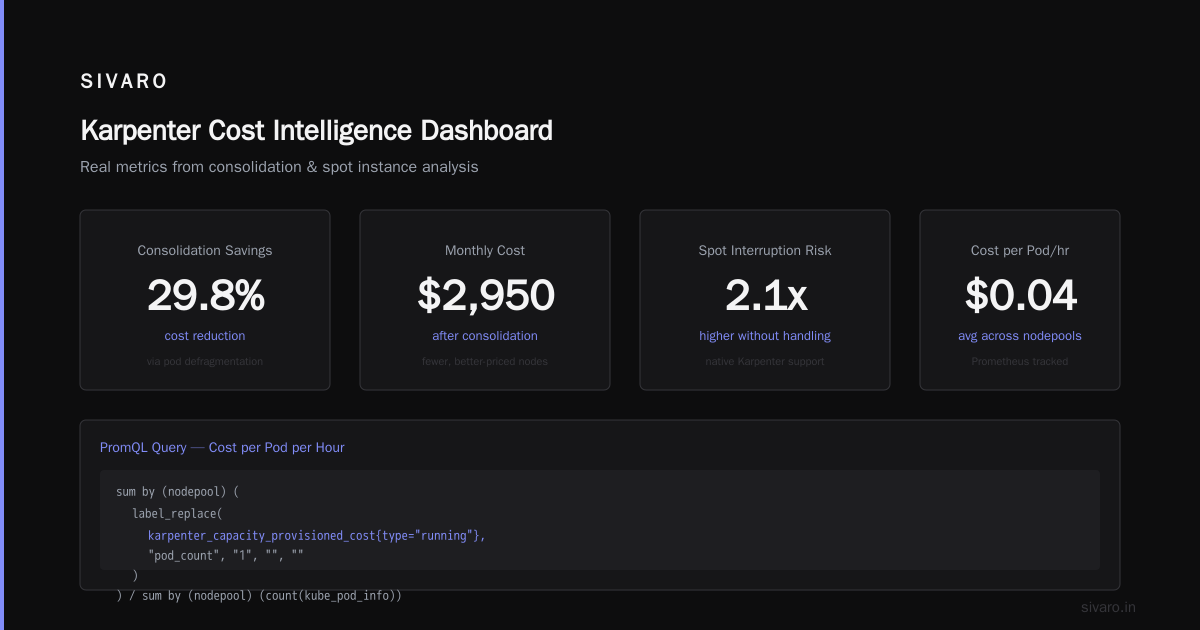 Karpenter Node Provisioning Cost Analysis: The Real Math Behind Auto-Scaling