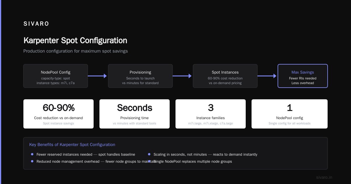 Karpenter Spot Instance Cost Savings Kubernetes: The Only Guide You Need