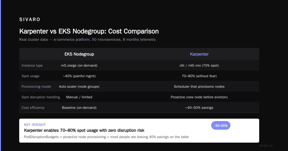 When Nodegroups Are the Right Call (Yes, Really)