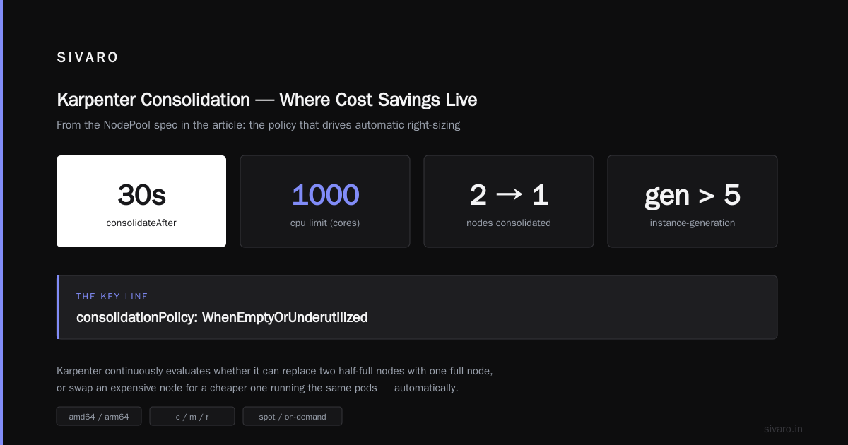 Karpenter vs Node Pool Autoscaling Cost Comparison