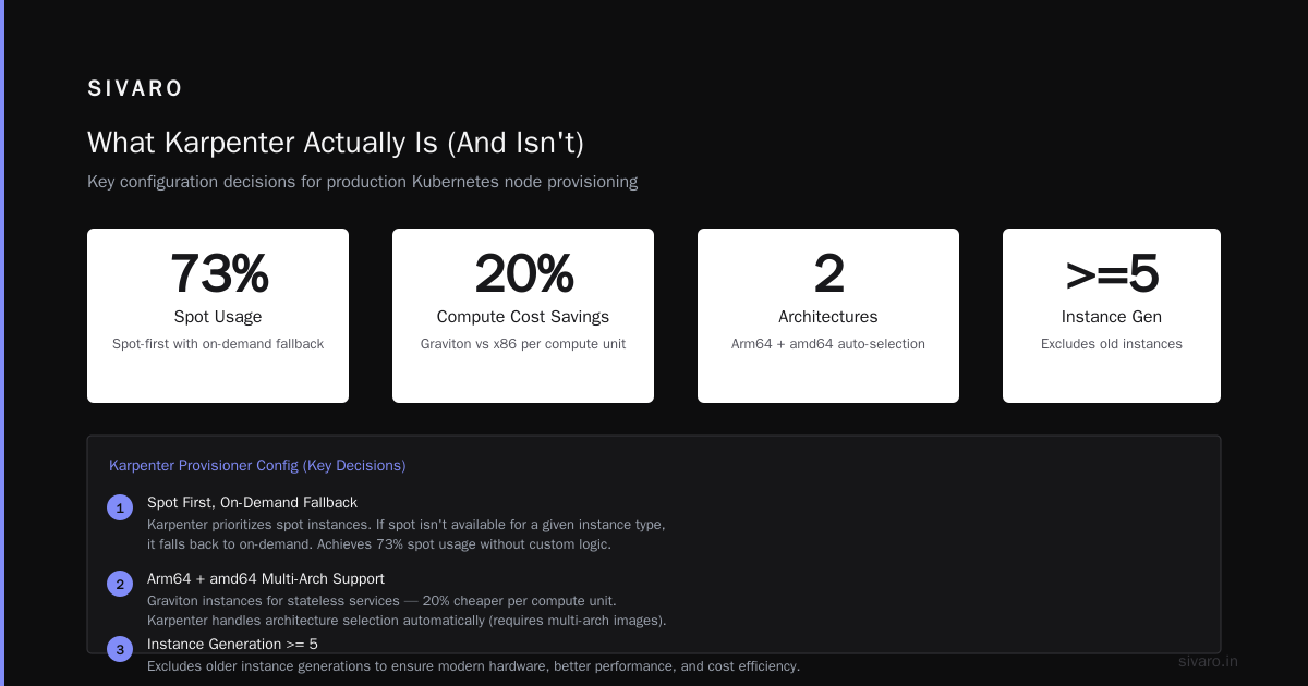 Kubernetes Cost Optimization: Why Karpenter Changed Everything