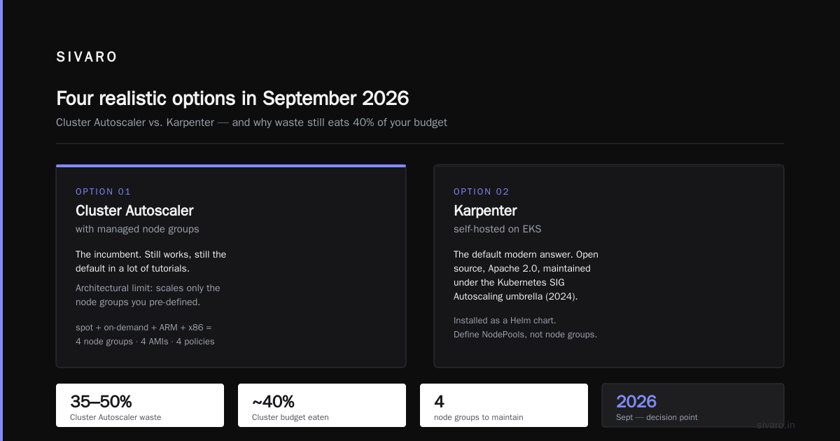 Kubernetes Overprovisioning Cost Reduction with Karpenter