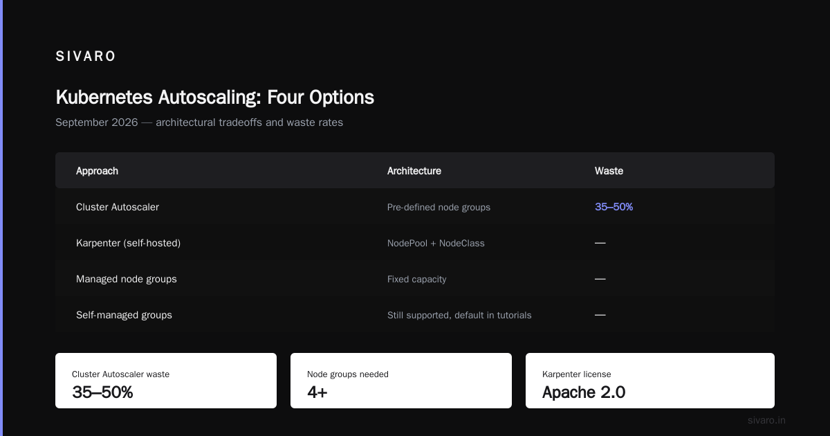 The bottom line on kubernetes overprovisioning cost reduction with karpenter