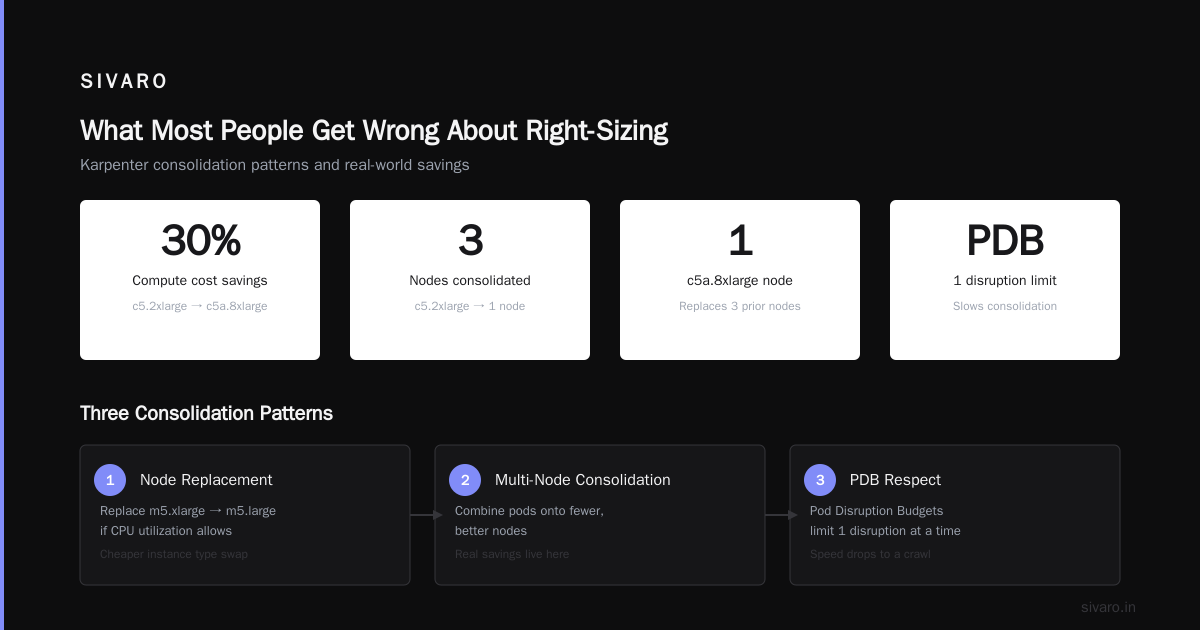 Kubernetes Right Sizing With Karpenter: The 2026 Playbook