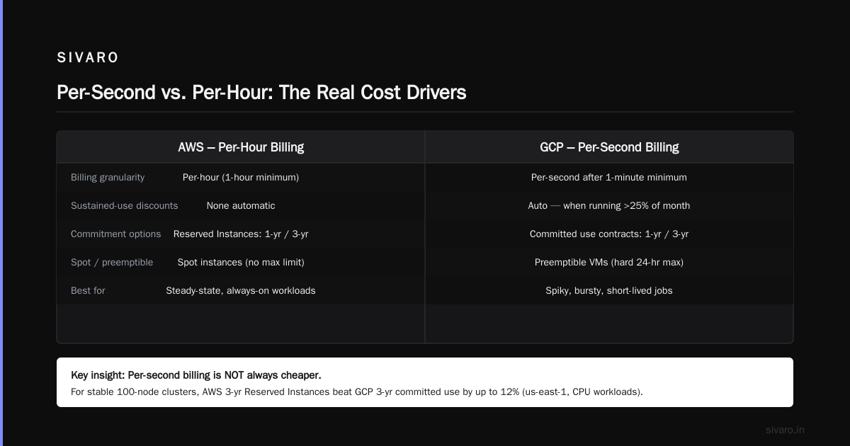 Migrate AWS to GCP Cost Comparison: The 2026 Reality Check