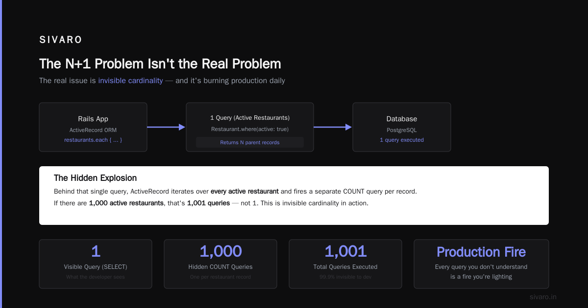 The Production Reality Nobody Talks About