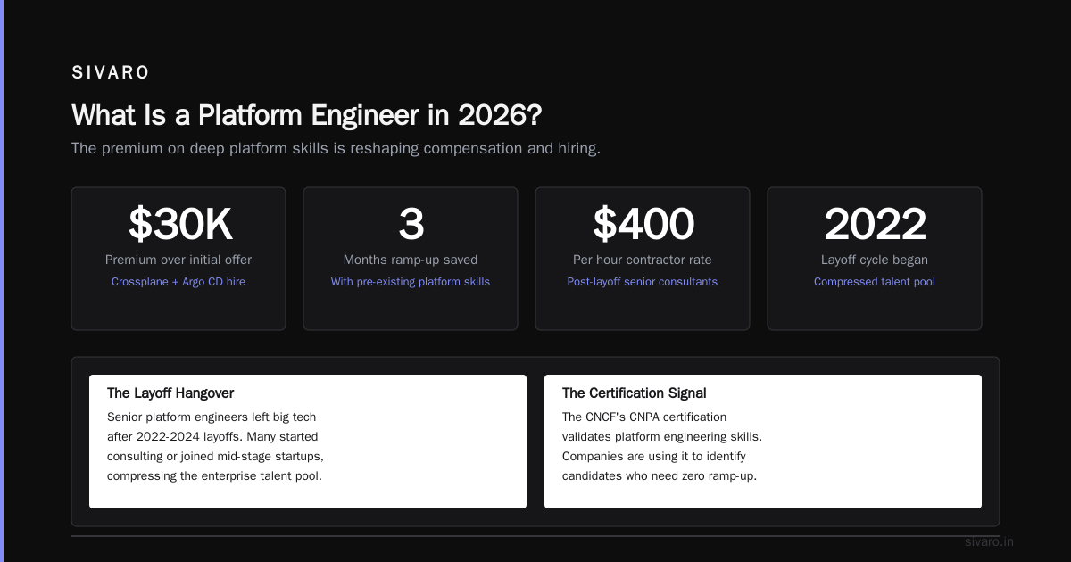 Platform Engineer Salary 2026: The Real Numbers and What Drives Them