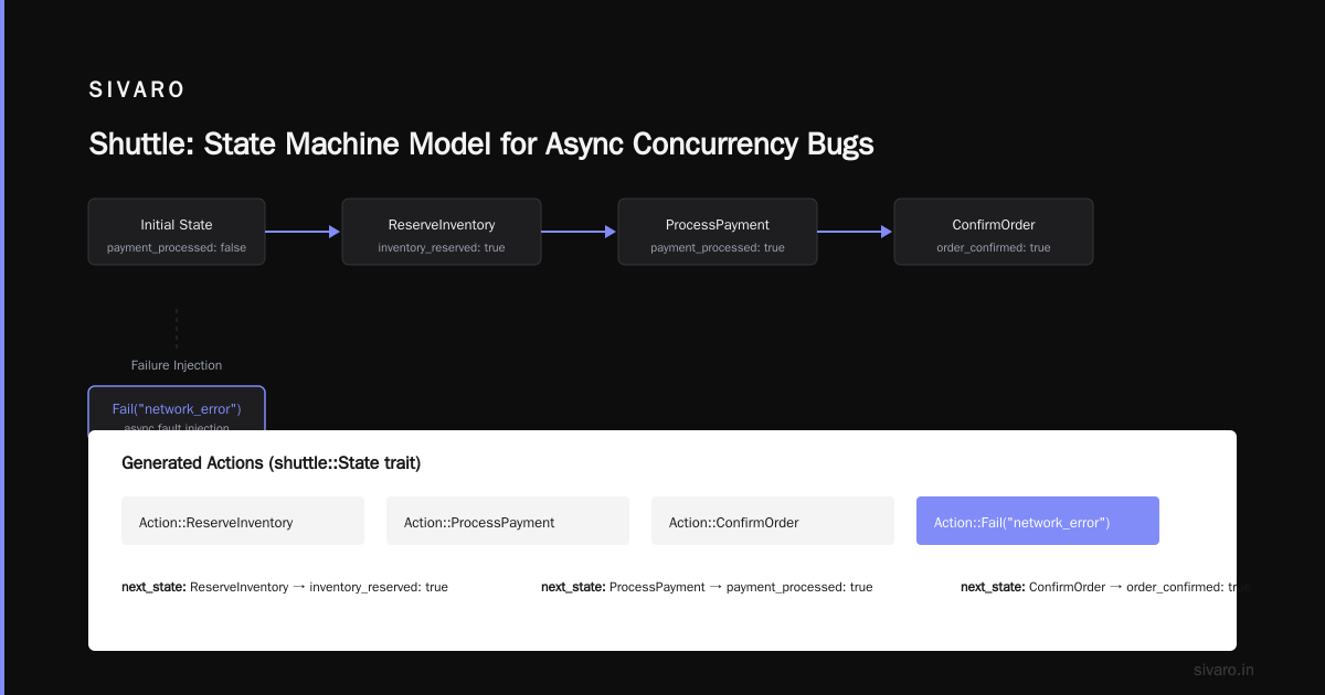 Shuttle: For Async Concurrency Bugs