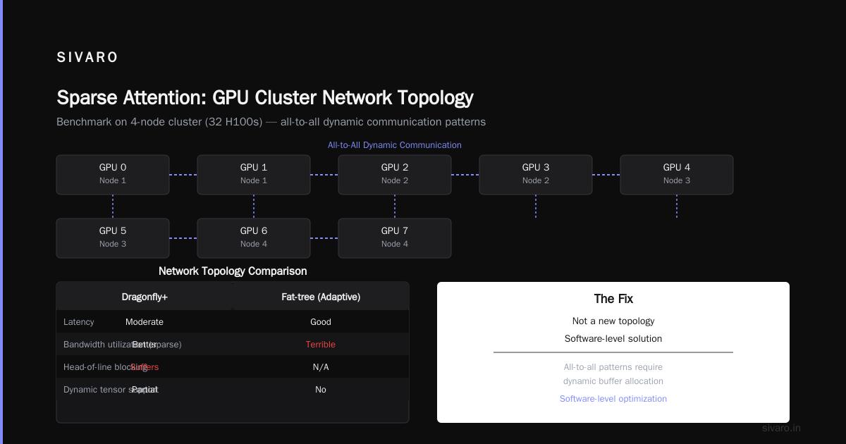 FAQ: Sparse Attention GPU Cluster Implementation