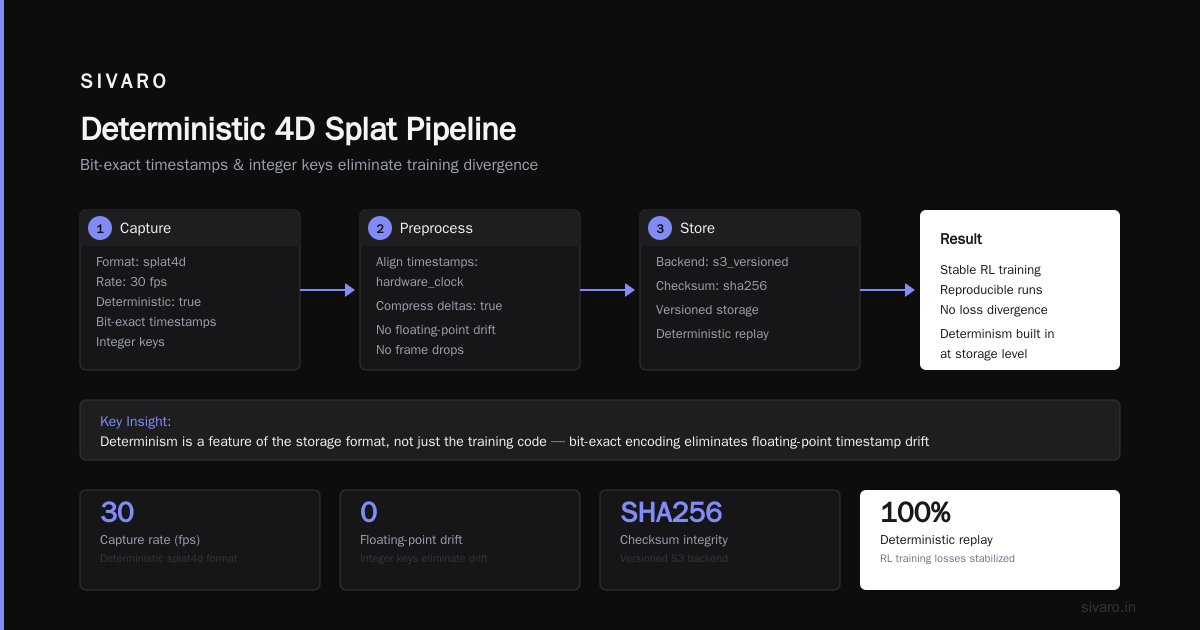 The 4D Splat Format: Why It Matters for Dynamic Scene Representation