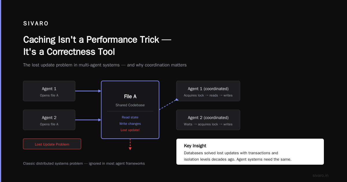 Caching Isn't a Performance Trick — It's a Correctness Tool