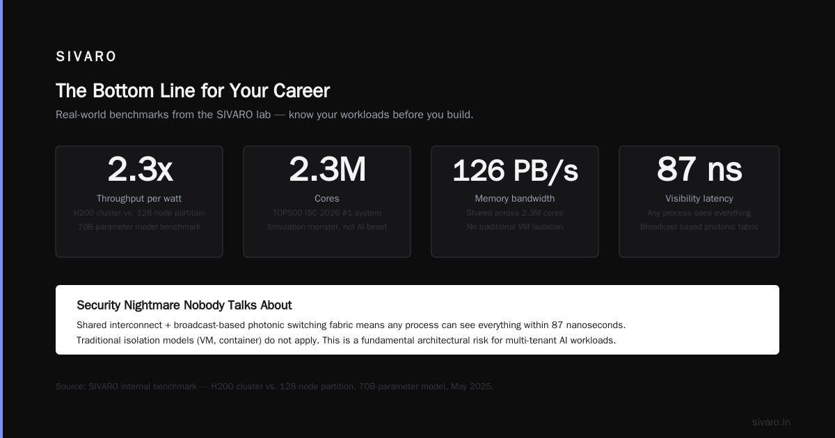 The Bottom Line for Your Career