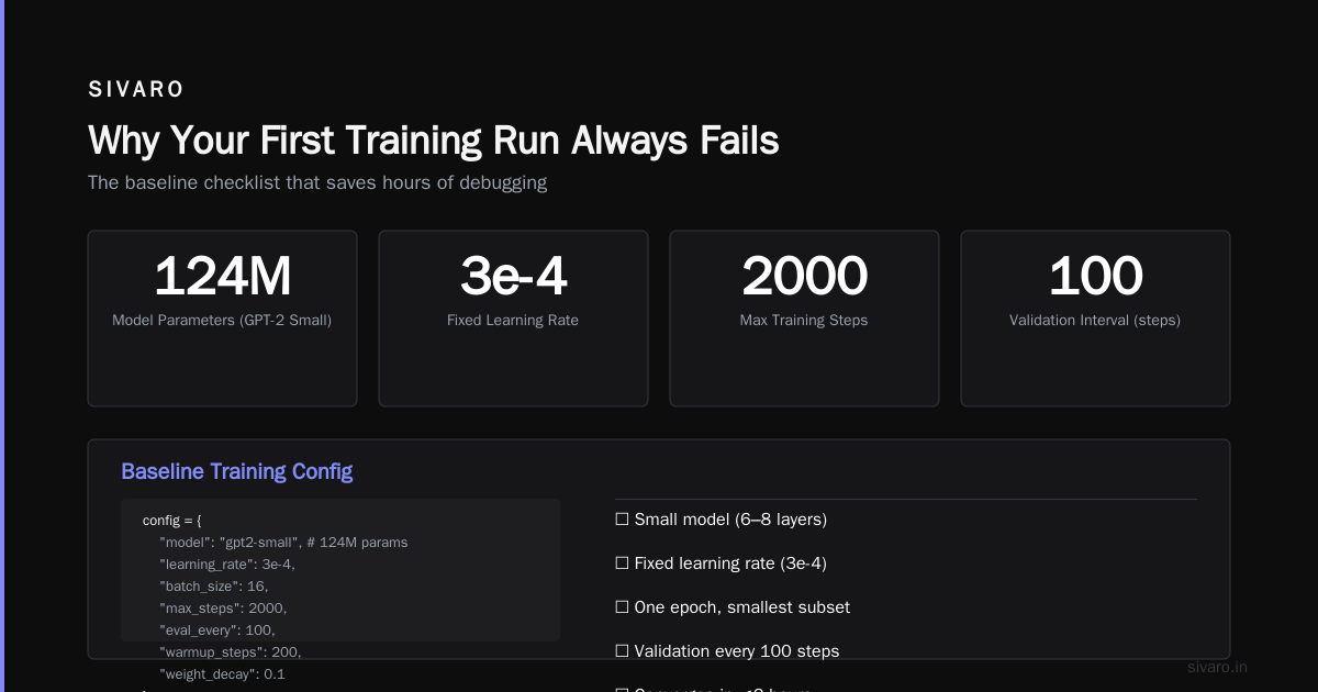 The Only Training Neural Networks Recipe You'll Need in 2026
