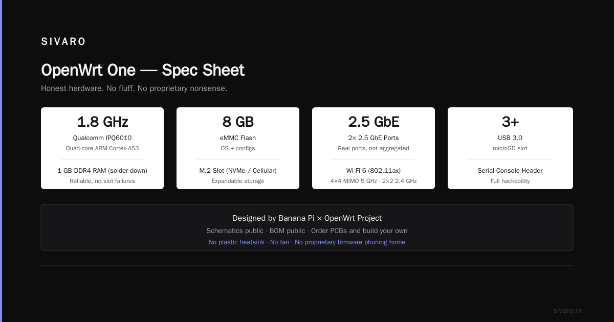 The OpenWrt One: Why This Open Hardware Router Is Your Network's First Line of Defense