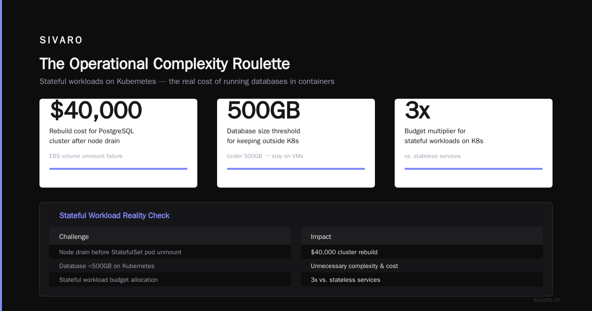 When Kubernetes Doesn't Make Sense