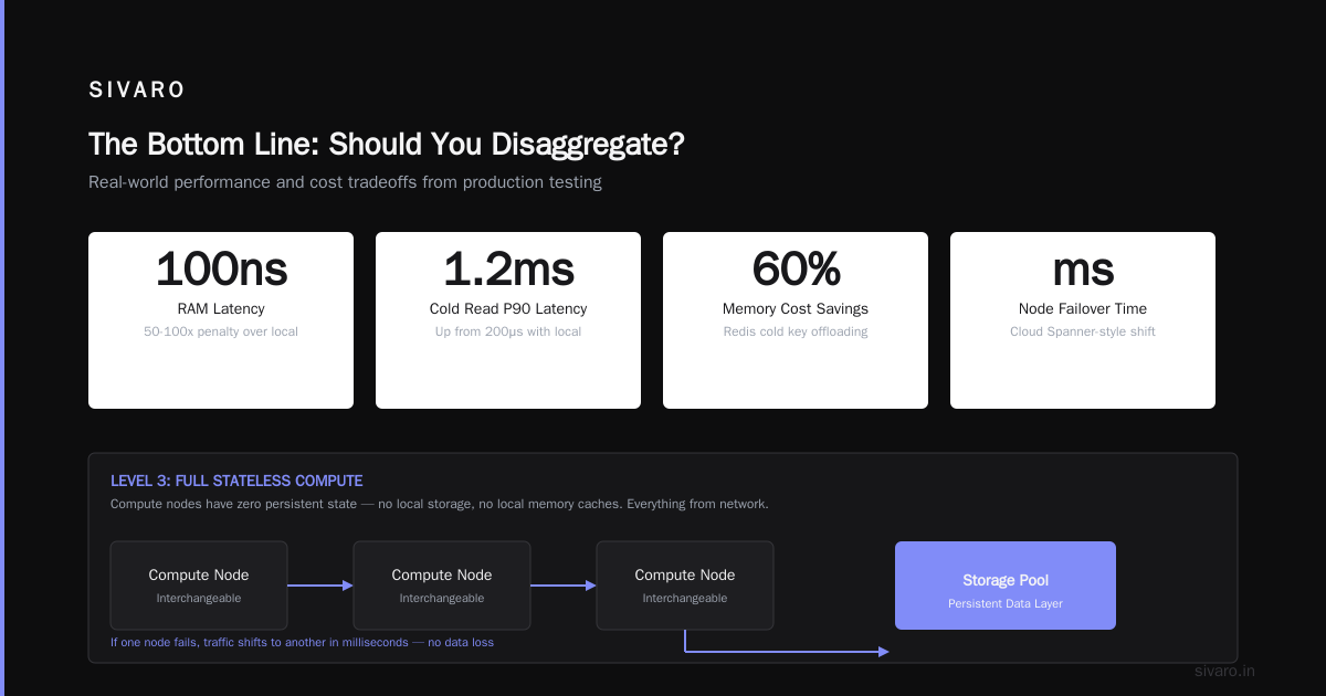 The Bottom Line: Should You Disaggregate?