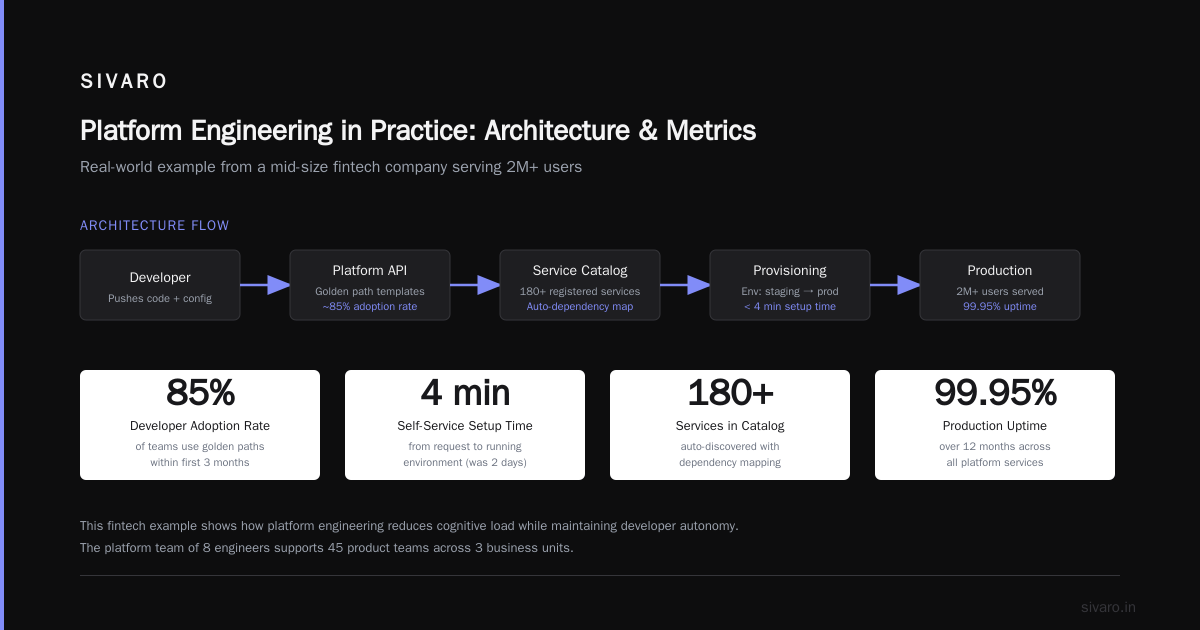 Conclusion: The Real Answer to "What Is a Platform Engineering Example?"
