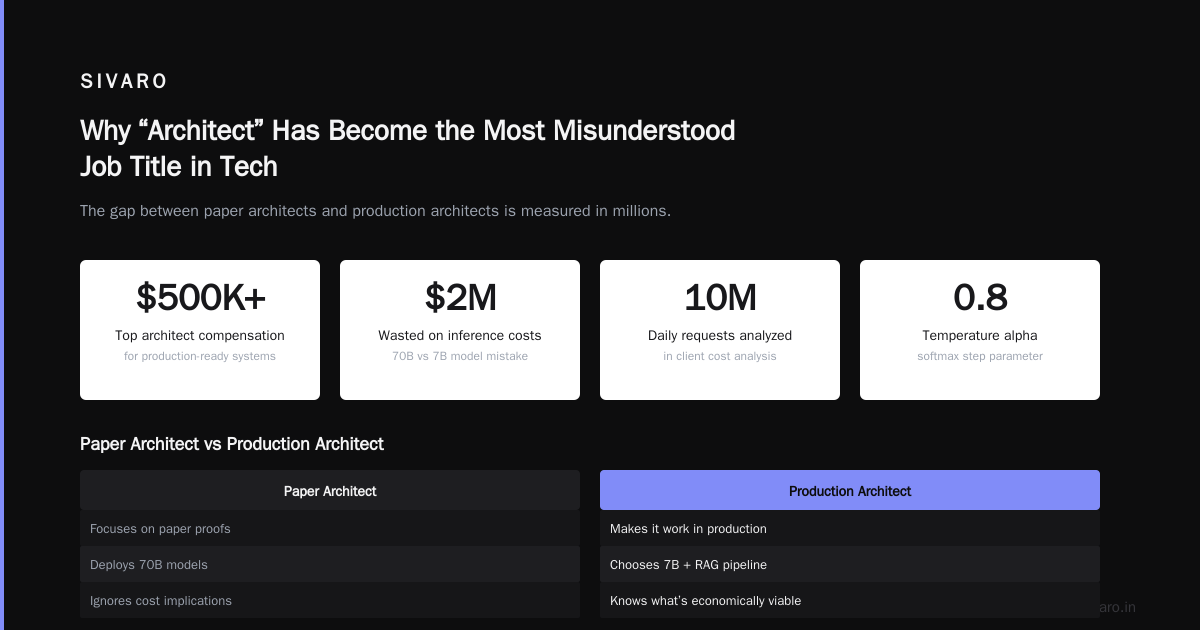 What Is the Highest Paid Architect Job? (It's Not What You Think)