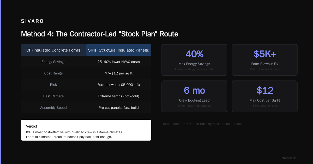 Method 4: The Contractor-Led “Stock Plan” Route